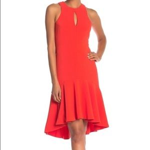 Trina Turk Petal Mermaid Hi-Low Dress NWT 8